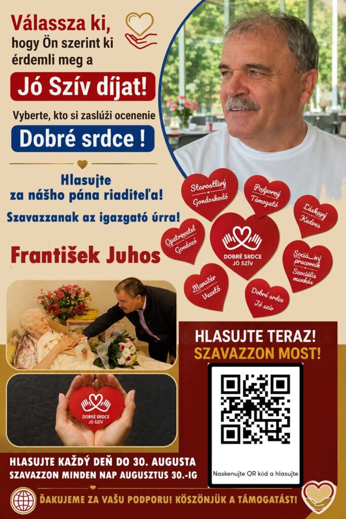 Hlasujte za nášho pána riaditeľa